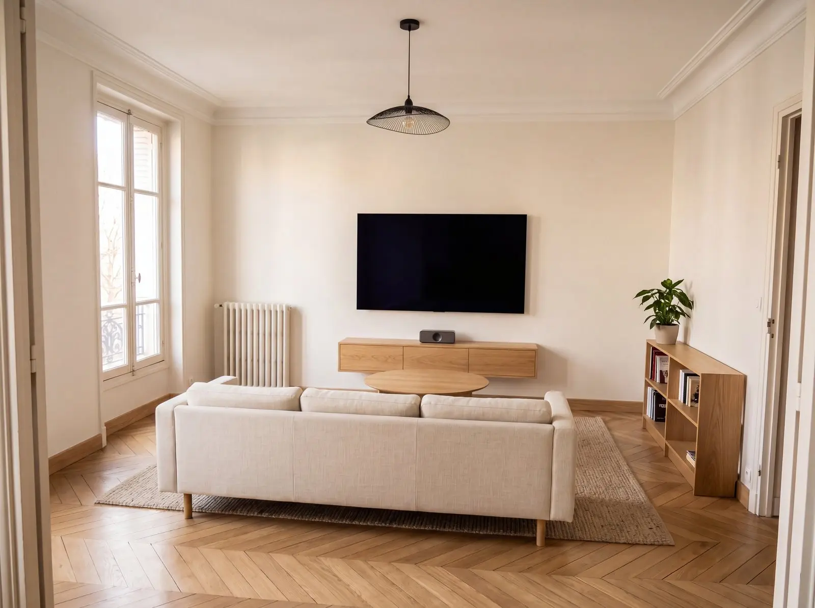 Après — Salon parisien rénové