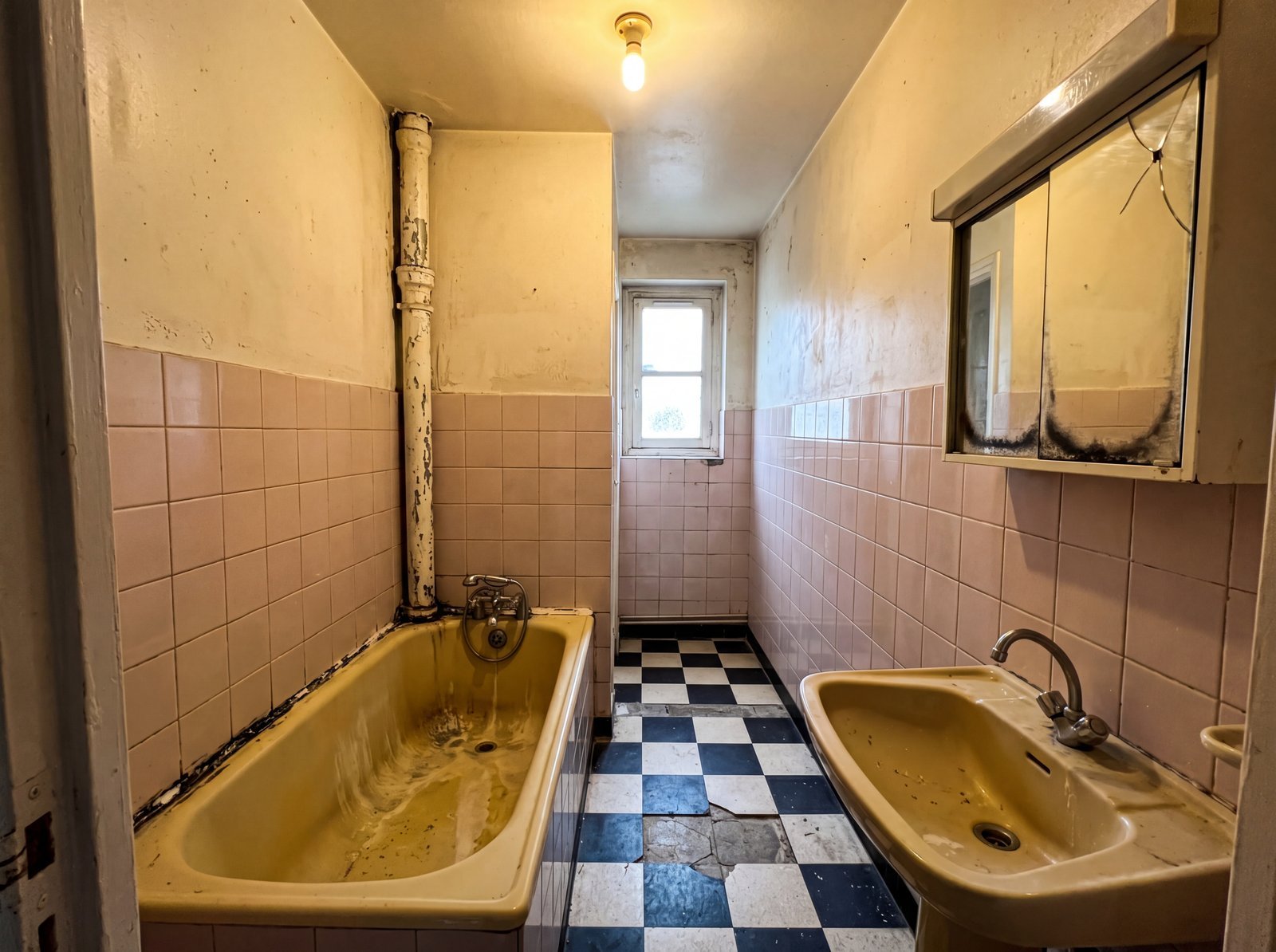 Avant — Salle de bain sur mesure