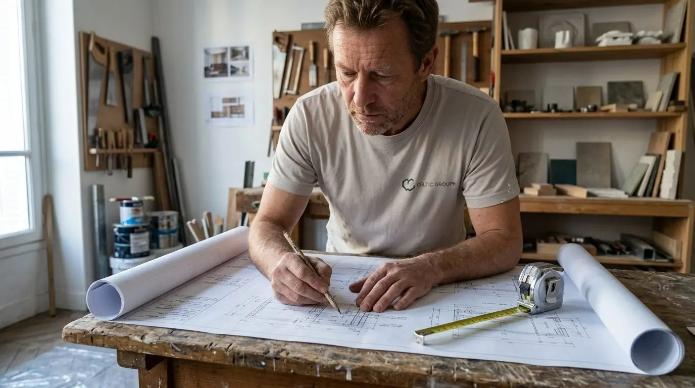Artisan Celtic Groupe consultant plans atelier