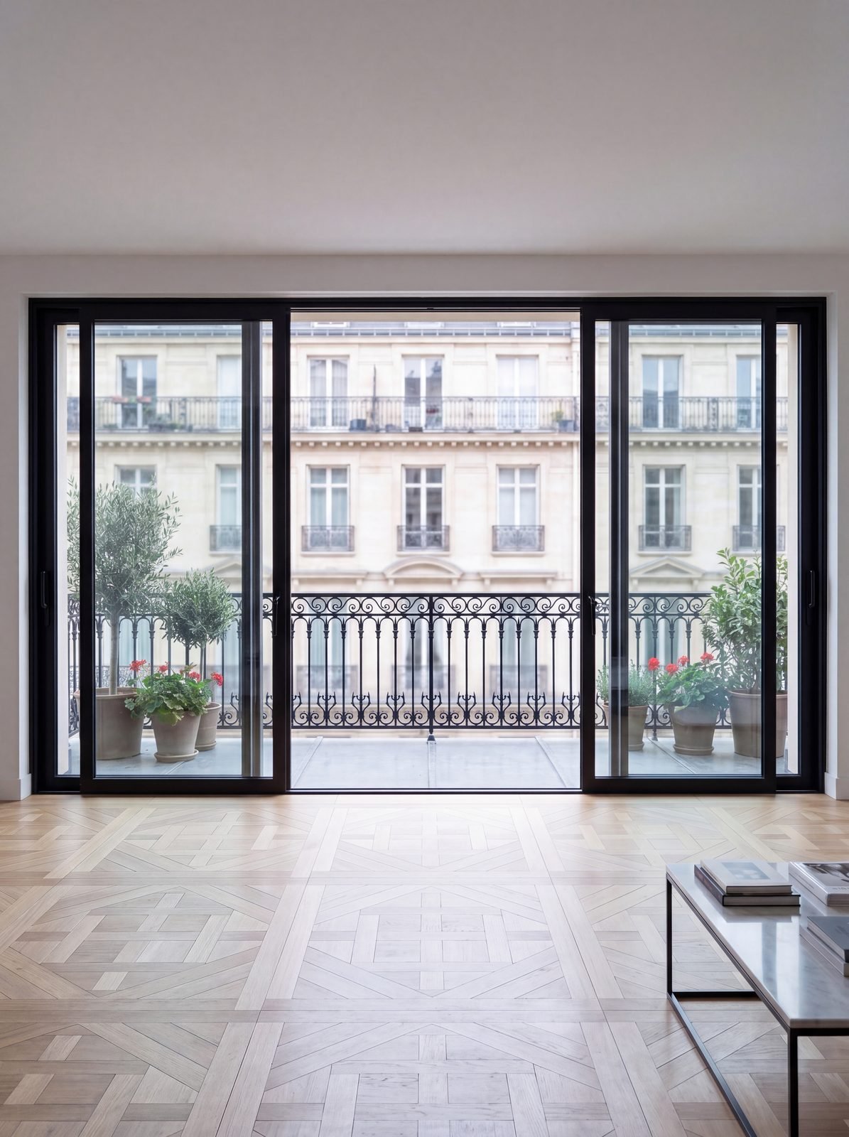 Baie vitrée coulissante aluminium — Celtic Groupe Paris